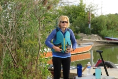Flower Ceremony Oct 2022 - Irina - started paddling this year