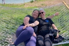 Jen B. and Cindy